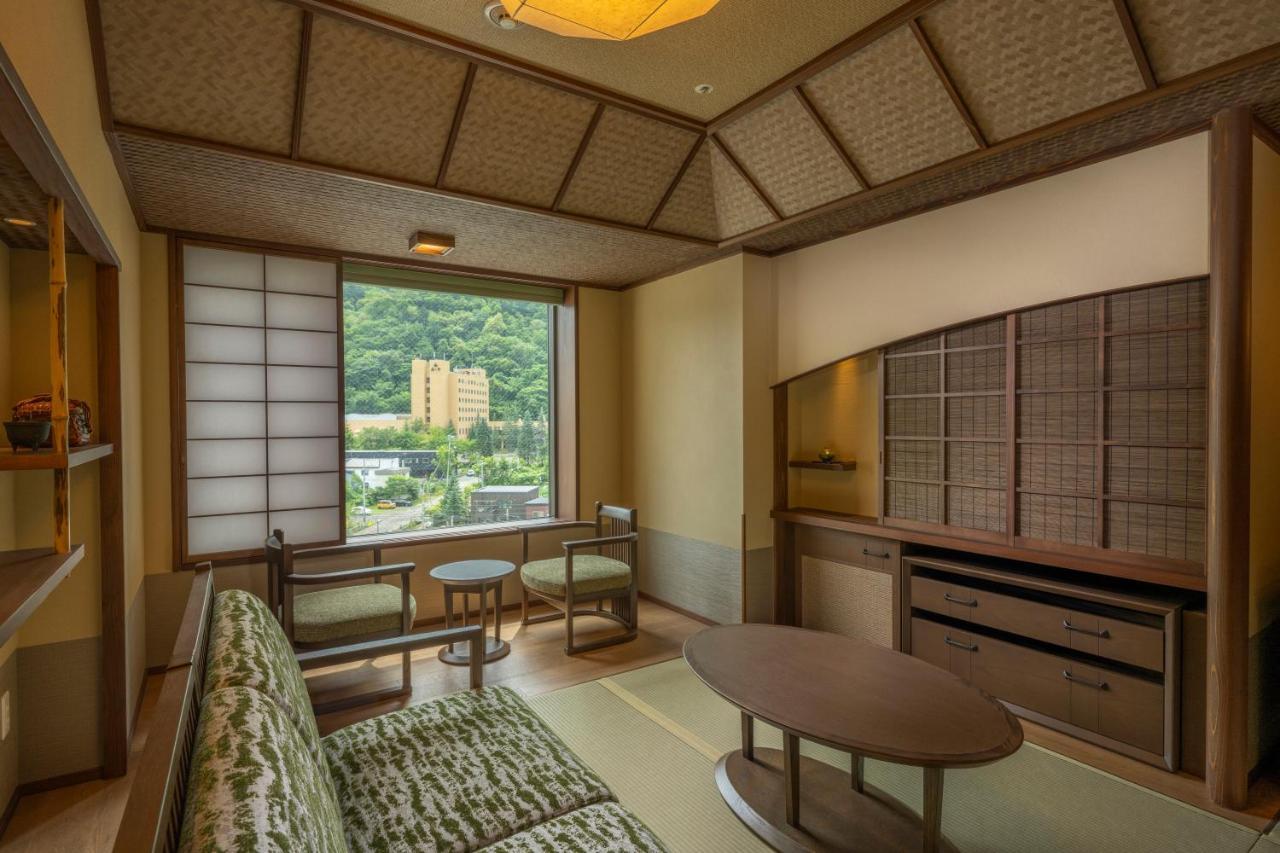 Jozankei Onsen Yurakusoan Hotell Sapporo Eksteriør bilde