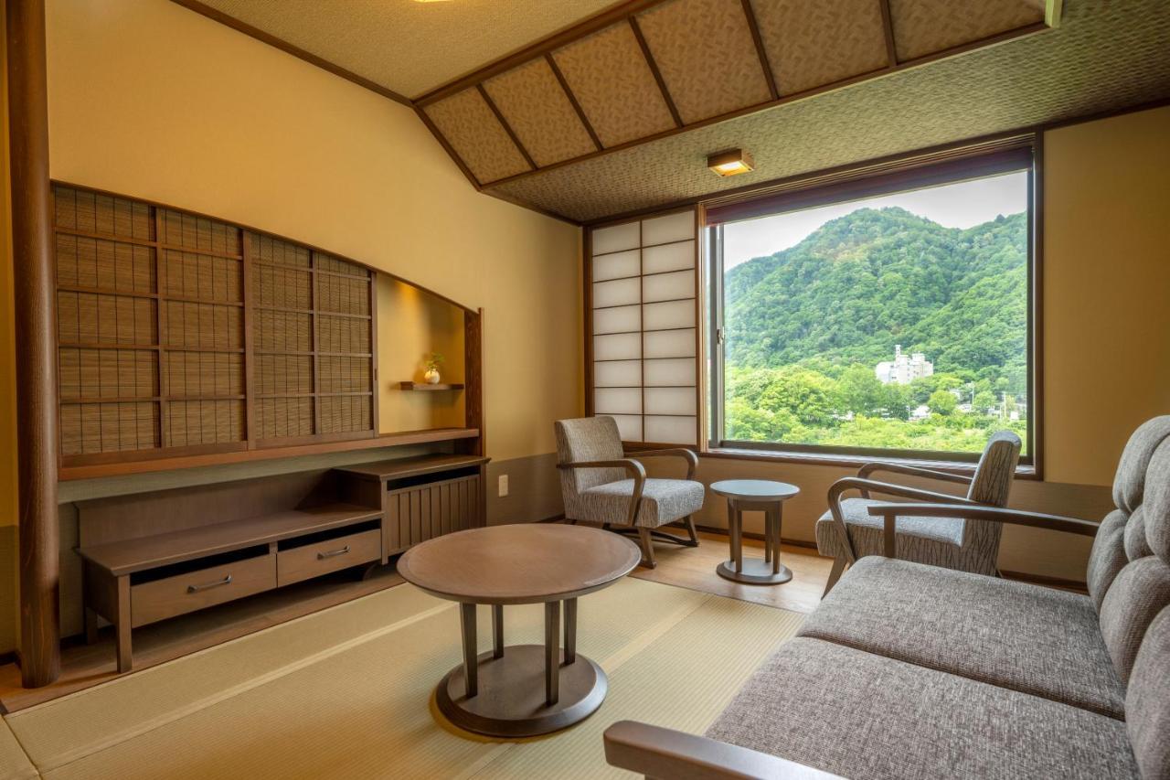 Jozankei Onsen Yurakusoan Hotell Sapporo Eksteriør bilde
