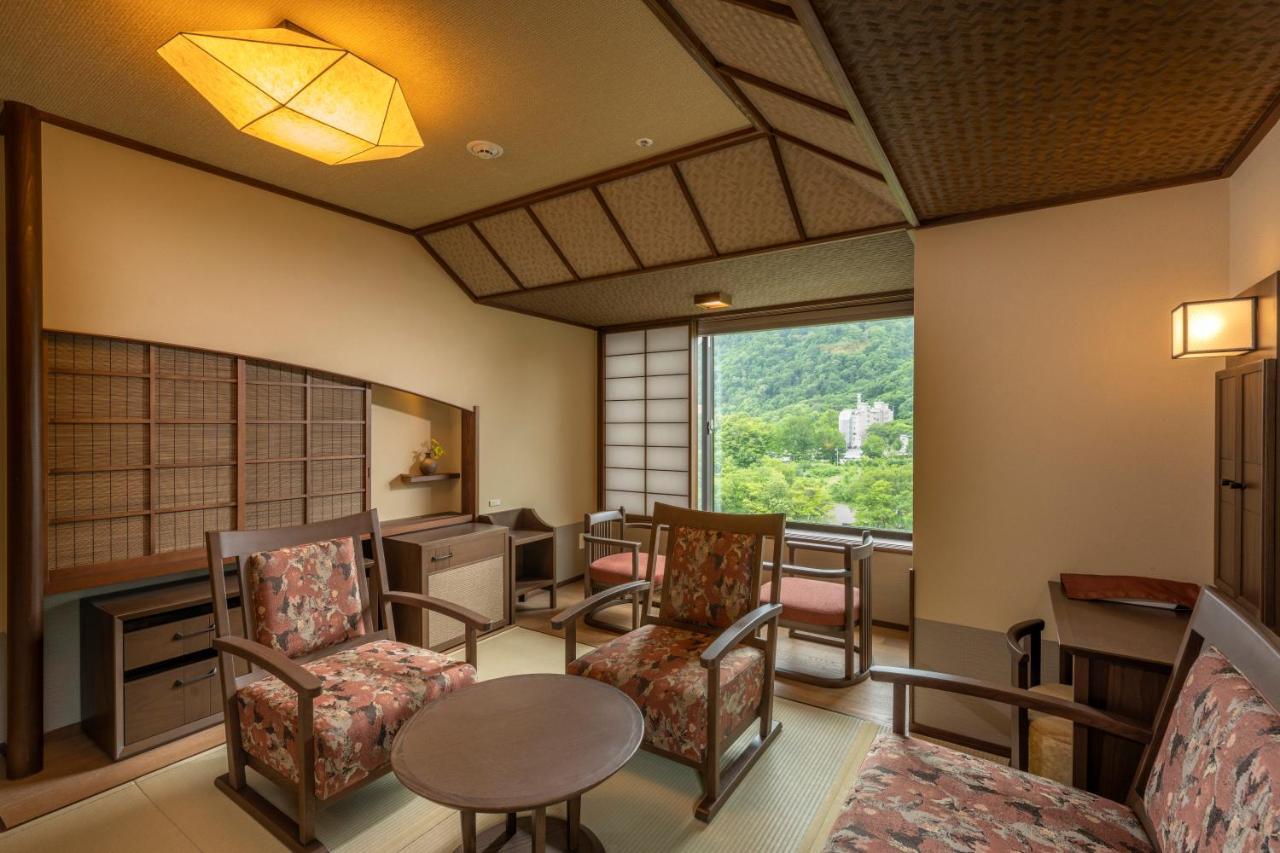 Jozankei Onsen Yurakusoan Hotell Sapporo Eksteriør bilde