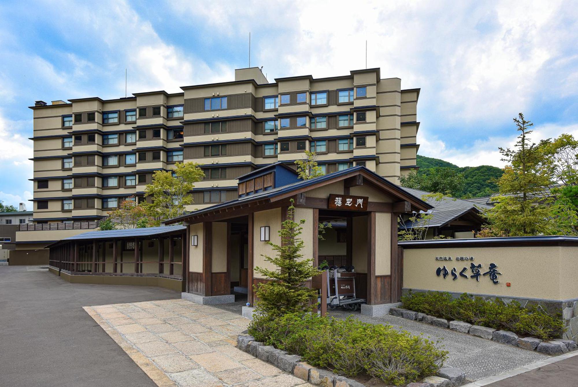 Jozankei Onsen Yurakusoan Hotell Sapporo Eksteriør bilde