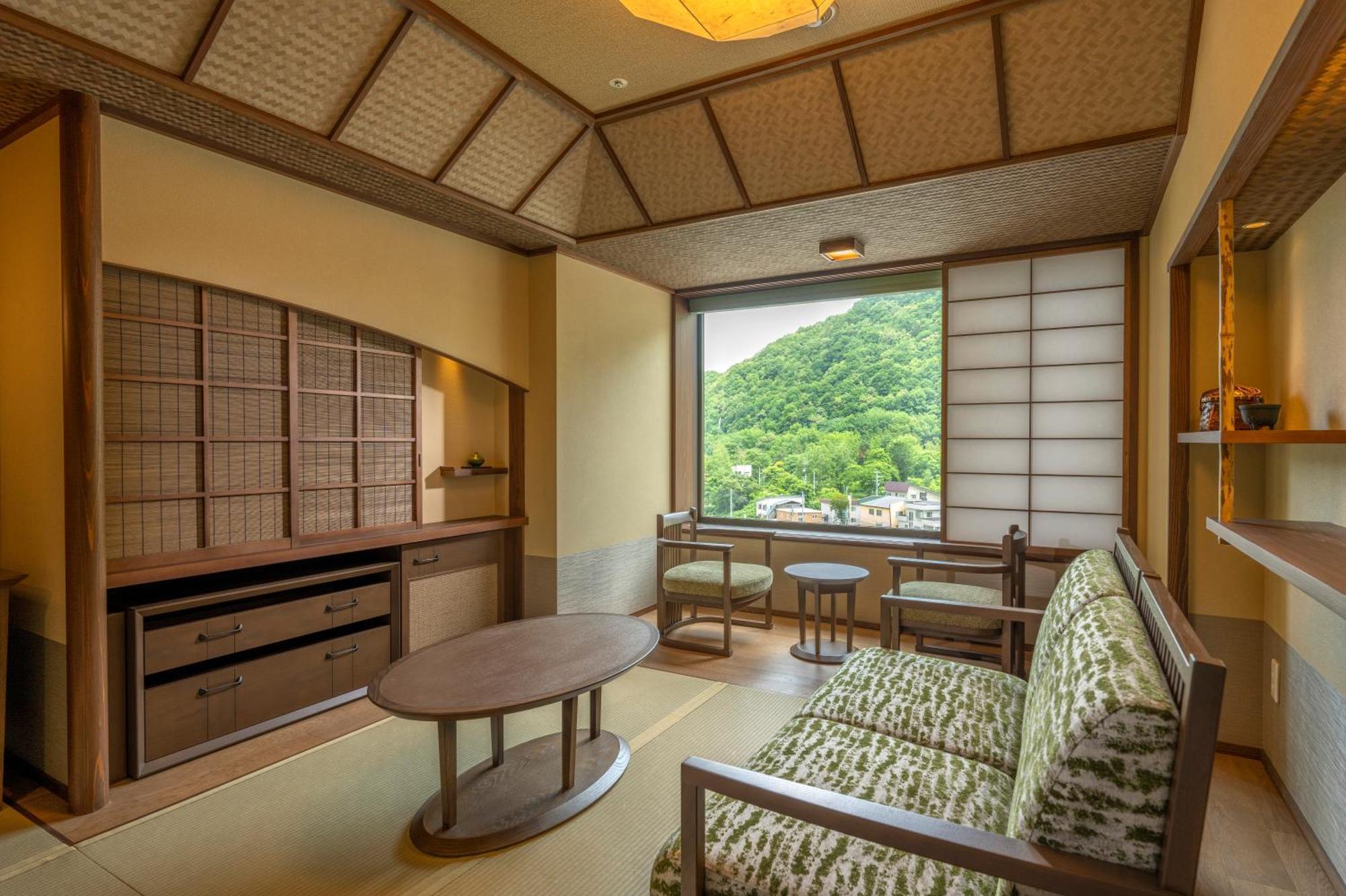Jozankei Onsen Yurakusoan Hotell Sapporo Eksteriør bilde