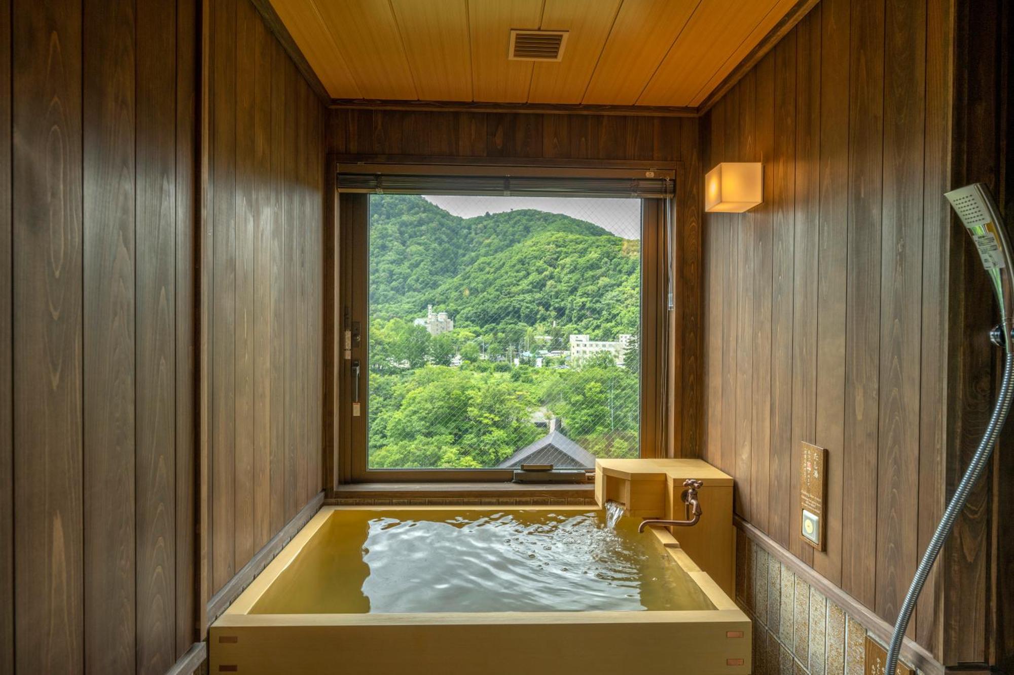 Jozankei Onsen Yurakusoan Hotell Sapporo Eksteriør bilde