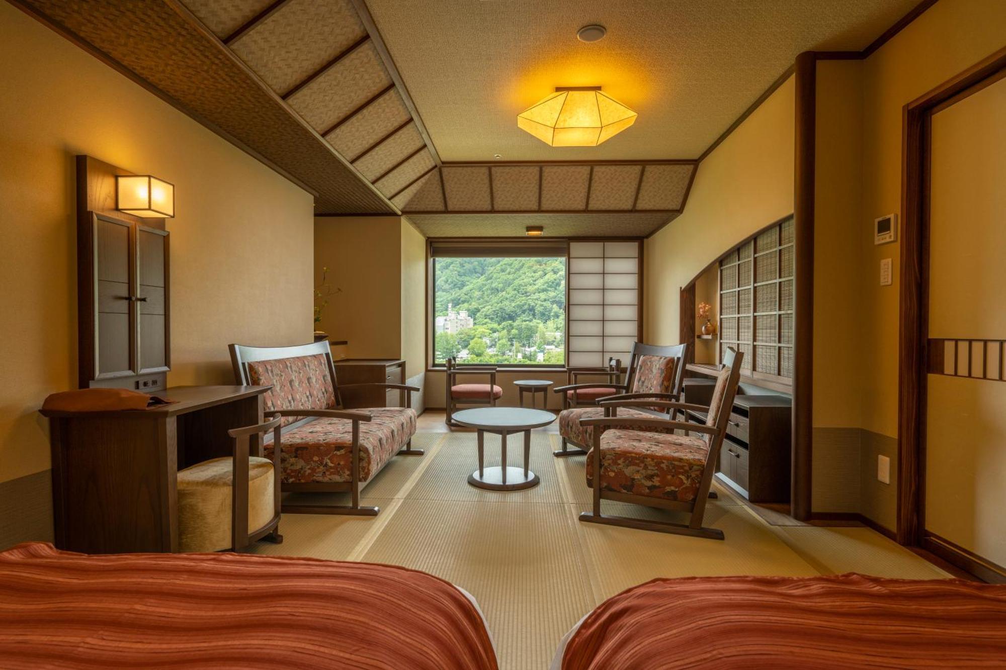 Jozankei Onsen Yurakusoan Hotell Sapporo Eksteriør bilde